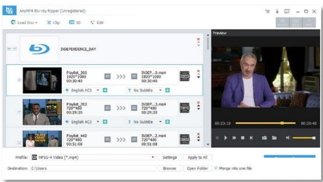 AnyMP4 Bluray Ripper